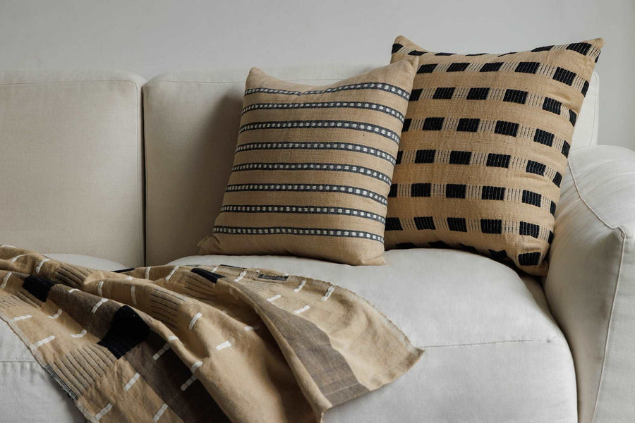 Coordinated Pillows - Sand/ Onyx