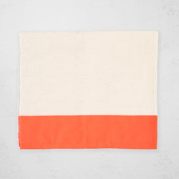 Solid Stripe Curtain - Orange