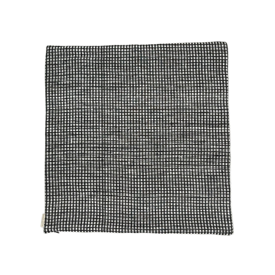 Aman Natural/Onyx Pillow Cover - Color Variation - Sample