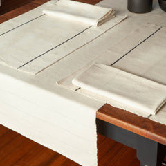 Negus Table Set - Silver / Onyx