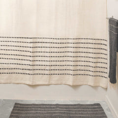 Bati Shower Curtain - Onyx