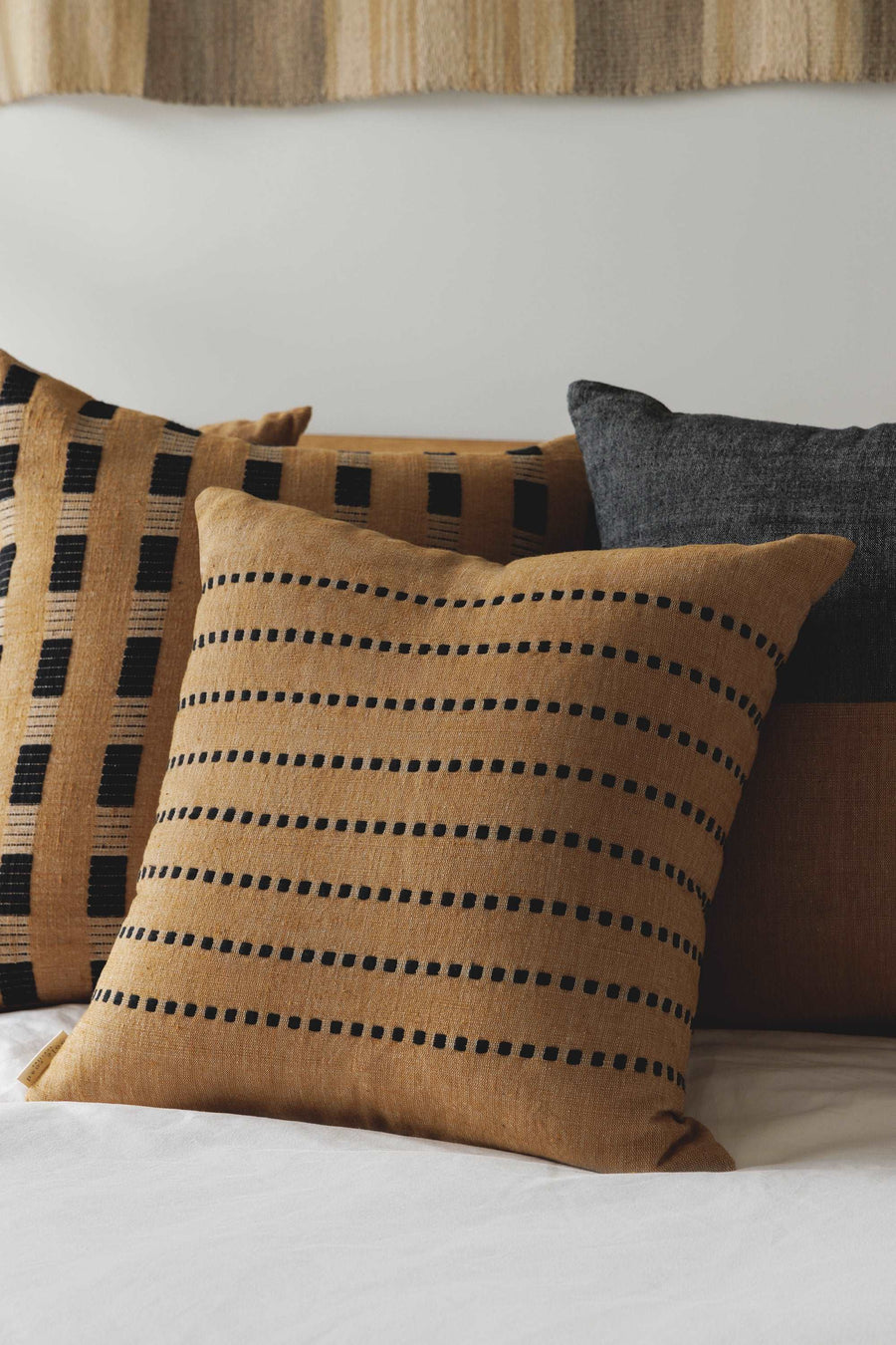 Coordinated Pillows - Tan