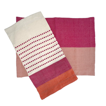Accra + Karo Cerise Set - Sample