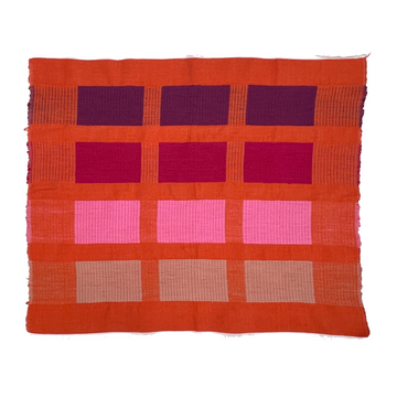 Mombasa Pillow Cover - Tangerine - Production Sample