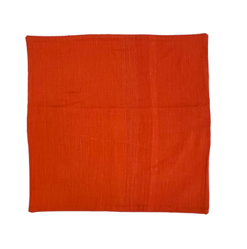 Ruttya Pillow Cover - Tangerine - Production Sample