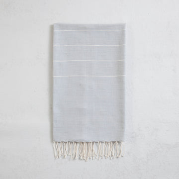 Melkam Hand Towel - Light Gray