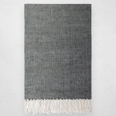 Solid Throw - Onyx